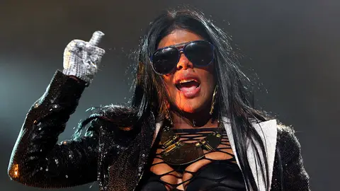 Lil Kim (@LilKim)&nbsp; - TWEET: &quot;Hey Guys!!! I have a little Gift for U. A little preview of what's to come. Merry Christmas !!!!!&quot;&nbsp;The Queen Bee reveals new promo pics for her upcoming project.&nbsp;(Photo: Graham Denholm/Getty Images)
