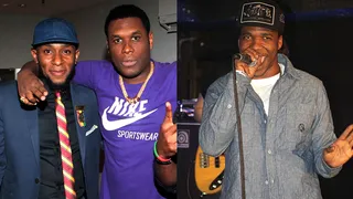 Center Edge Territory - This improbable trio of indie heroes—Mos Def, Jay Electronica and Curren$y—came together while chilling and recording at Damon Dash's now defunct New York recording studio and gallery, DD172. They've supposedly recorded six songs together, including the bangerific "The Day" off Curren$y's Pilot Talk, and an album was in talks. But considering how hard it is to make Jay Elec and Mos even show their faces in public, we'd rather wait for the devil to strap on skis.(Photos: Terrence Jennings/PictureGroup; Getty Images)