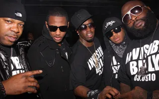 Dream Team - Diddy made some noise last year when he announced the formation of the Dream Team—Diddy himself, Nicki Minaj, Rick Ross, DJ Khaled, Busta Rhymes, Fabolous and Red Café, last we checked—but we haven't heard much about it since. At this point it's probably safe to say that we'll see a Tupac and Biggie duets album before we see a Dream Team one.(Photo: Johnny Nunez/WireImage)