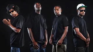 Black Hippy - The name for this indie super-group might throw you off, but the lineup has four of the Left Coast's most promising up-and-comers: Jay Rock, Ab-Soul, Schoolboy Q and BET Hip Hop Awards Cypher alum Kendrick Lamar. They've leaked a few dope freestyles, and Jay Rock recently promised that their first album will drop next spring. (Photo: Top Dawg Entertainment)