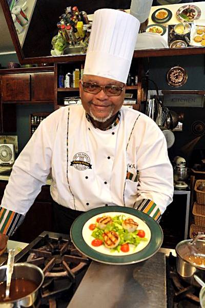 Joe Randall - Joe Randall is known for his Southern cooking, and in 2000, he created a cooking school in Savannah, Georgia, to pass his teachings onto other top chef hopefuls. Randall is also the founder of the African-American Chef Hall of Fame to honor those with outstanding culinary skills.(Photo: ChefJoeRandall.com)