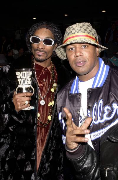 Jailbreak - Following Dre's footsteps yet again, Snoop bounced from Death Row and Suge Knight's vice-like grip in 1996 after accusing them of shady business practices. After dropping 1996's double-platinum Tha Doggfather, Snoop ended up at Master P's No Limit. He released three albums that pushed a million-plus with P, including No Limit Top Dogg, which featured the Dre-Snoop reunion &quot;B--h Please.&quot; (Photo: Theo Wargo/WireImage)