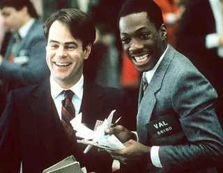 Billy Ray Valentine - In Trading Places, Murphy played Billy Ray Valentine, a down on his luck con man who becomes a corporate executive thanks to the help of some conniving businessmen...who return later in Coming to America. (Photo: Paramount Pictures)