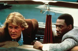 48 Hrs. (1988) - Often cited as the first buddy cop film, 48 Hrs. pairs Nick Nolte up with Eddie Murphy as the two race to recover $500,000 before it falls into the wrong hands.  (Photo: Paramount Pictures)