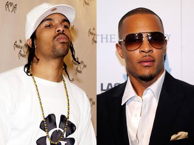 Tip Rips Lil Flip - T.I. ignited a beef with Lil Flip at a 2004 party in Atlanta, delivering a furious freestyle onstage to the Houston rapper. &quot;Pu--- n---a I'm the leader of the troops, you just following suit,&quot; he rapped. &quot;What kind of n---a take a picture in a leprechaun suit with a lollypop chain and some leprechaun boots? ... Being lame is a curse you can never undo.&quot;(Photos from left: Vince Bucci/Getty Images, Ethan Miller/Getty Images)