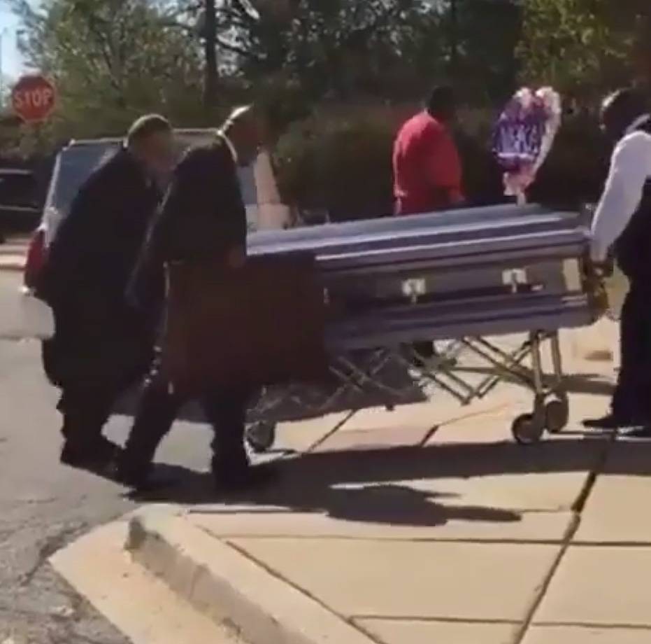 Video Of Kenneka Jenkins' Casket Being Rolled Into Her Funeral Emerges