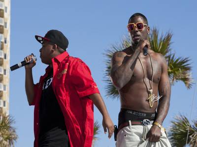 Revamped - BET's ?The Deal? host, MeMpHitz, joins the Party Boyz on stage as they perform.