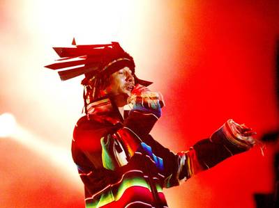 Jay Kay of Jamiroquai - Jamiroquai's futuristic videos wouldn't have been as compelling without Jay Kay's infectious falsetto. In 12 years, all of the group's six albums have gone platinum or better in the U.K. They've also been successful in the U.S. &quot;Cosmic Girl,&quot; &quot;Virtual Insanity&quot; and &quot;Space Cowboy&quot; are just a few of the singles that take listeners right back to the mid '90s.