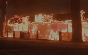 California Authorities Continue To Fight A Fire on BET News 2018.