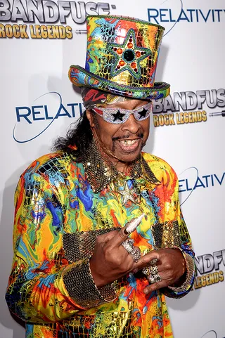 Bootsy Collins: October 26 - The funk legend still has the soul at 63.  (Photo: Jason Merritt/Getty Images for BandFuse: Rock Legends)