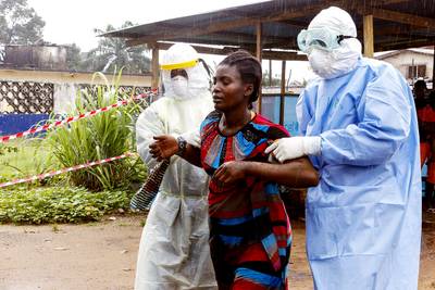 Up to 10,000 Cases Per Week Anticipated - On Oct. 14, the World Health Organization estimated that there could be up to 10,000 Ebola cases per week in Guinea, Liberia and Sierra Leone by December. The agency also reported that the current outbreak is now killing 70 percent of its victims.(Photo: Ahmed Jalanzo/EPA/Landov)