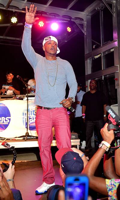 0 to 100 - If anyone in the crowd was feeling weary from a full day of activities at the A3C Festival, Mystikal gave them that needed burst of energy. The always animated rapper kicked things into another gear when he touched the stage.