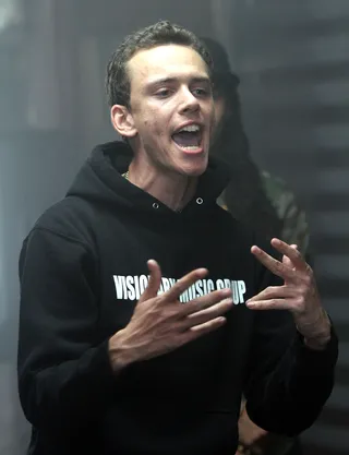 Logic - Logic's time is now and he proves why from the top to the bottom of his 2014 cypher freestyle. (Photo: Maury Phillips/WireImage)