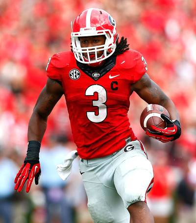 Georgia Rusher Todd Gurley Suspended Indefinitely - Georgia Bulldogs running back Todd Gurley was&nbsp;suspended indefinitely Thursday for a &quot;memorabilia-related&quot; NCAA violation, a source told CBS Sports. The violation is said to at least have involved autographs. If Gurley accepted money for an autograph, he could be suspended for multiple games depending on the compensation received. The NCAA will continue its investigation into the matter.(Photo: Kevin C. Cox/Getty Images)