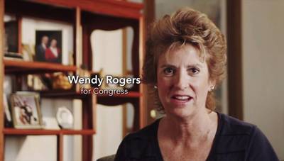 Desperate Measures - Ret. Air Force Lt. Colonel Wendy Rogers, who hopes to unseat freshman Congresswoman Krysten Sinema (D-Arizona) is using video footage of the moments leading up to the beheading of American journalist James Foley in a campaign ad. Her goal is to make viewers think Sinema is soft on terror, but others may think that Rogers has gone too far. Foley's family in August requested that people honor their son by not watching or sharing the video.(Photo: Wendy Rogers via Youtube)