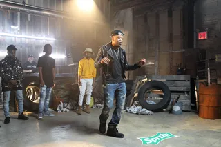 Killer Spitta  - J. Doe shines during his set in the cypher. No bars can hold him back, he just keeps them goin'! (Photo: Bennett Raglin/BET/Getty Images for BET)&nbsp;&nbsp;