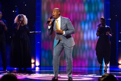 Anthony Brown Sings 'Worth' - (Photo: BET)