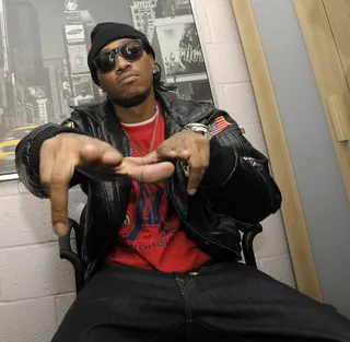 The Future - Future hanging out backstage at 106 &amp; Park (Photo: John Ricard/BET)