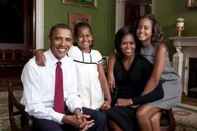 All Together Now - A family snapshot inside the White House in 2009. (Photo: Annie Leibovitz/White House via Getty Images)