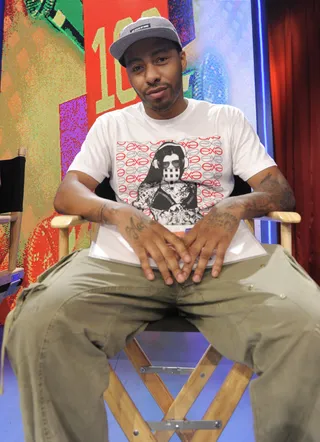 Bones The Judge - Freestyle Friday judge Bones Brigante at 106 &amp; Park, May 25, 2012. (Photo: John Ricard / BET)