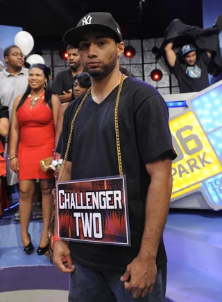 Oh Wee - Freestyle Friday contestants Jayo the Beatslayer at 106 &amp; Park, May 25, 2012. (Photo: John Ricard / BET)