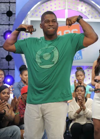 Flexin' on 'Em - David Banner at 106 &amp; Park, May 23, 2012. (Photo: John Ricard / BET).