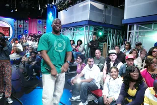 Roaming - David Banner celebrates the release of his latest video featuring Chris Brown at 106 &amp; Park, May 23, 2012. (Photo: John Ricard / BET).