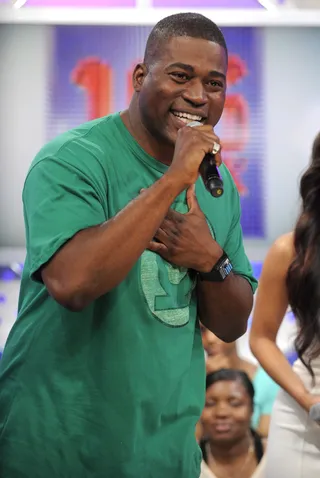 Grateful - David Banner at 106 &amp; Park, May 23, 2012. (Photo: John Ricard / BET).