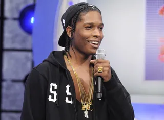 A$AP Rocky (@_ASAProcky) - Tweet: "The hate is real on here today.... not in the mood for it so im gone...."After breaking a 10-day Twitter hiatus on Thursday, July 2, A$AP Rocky seems ready for another one.  (Photo: John Ricard/BET)
