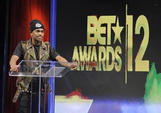 BIG Baby - Big Sean at&nbsp;106 &amp; Park, May 22, 2012.  (Photo: John Ricard / BET)