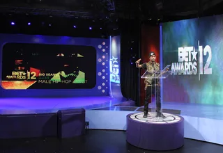 Big Sean Announces the Nominees - Big Sean at 106 &amp; Park, May 22, 2012. (Photo: John Ricard / BET)