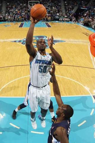 Emeka Okafor - UConn makes stars and scholar athlete Emeka Okafor is no exception to this rule. After completing his degree in finance at UConn in just three years, Emeka entered the draft, was picked up by the Charlotte Bobcats and took the Rookie of the Year title for the 2004-2005 season. &nbsp;(Photo: Chris Graythen/Getty Images)