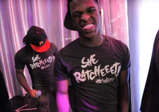 Cheese - Emmanuel and Phillip Hudson backstage at 106 &amp; Park, May 18, 2012. (photo: John Ricard / BET)