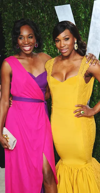 Venus &amp; Serena Williams - The two most famous siblings in sports are probably Venus and Serena Williams. With tons of grand slams under their belts, intelligence, and a passion for fashion, these sisters can run the world!(Photo: Alberto E. Rodriguez/Getty Images)