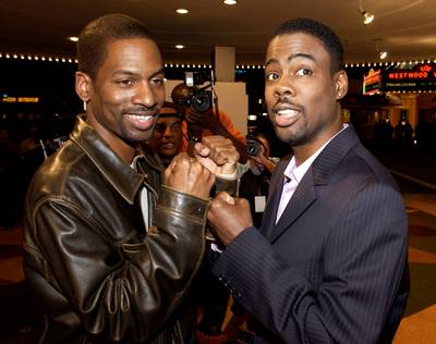 Tony &amp; Chris Rock - Tony and Chris Rock are two of the funniest men in comedy, and hey, it must run in the family since they're brothers. Tony is stepping out of Chris' shadow this fall as the host of Apollo Live! (Photo: Vince Bucci/Getty Images)