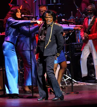 James Brown — President Mobutu Sese Sek - Mobutu Sese Seko, president of Zaire (now named the Democratic Republic of Congo), tapped the Godfather of Soul along with B.B. King, Celia Cruz and Bill Withers for a 1974 music festival. Seko is accused of torture and embezzlement.(Photo: Paul Hawthorne/WireImage)