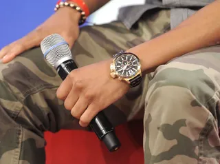 Nice Watch - TJ at 106 &amp; Park, May 18, 2012. (photo: John Ricard / BET)