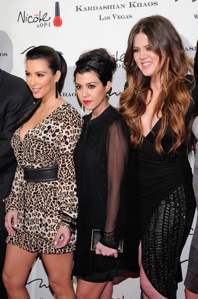Kim, Kourtney, &amp; Khloe Kardashian - The Kardashian sisters have built an empire and they keep on building. They do reality TV, fashion, and hosting gigs all of the time, oh, and being beautiful definitely helps them keep the spotlight on them!(Photo: Ethan Miller/Getty Images)