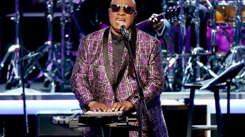 Isn't He Lovely? - Legend Stevie Wonder&nbsp;was everything during his and Tori Kelly's tribute to Prince.&nbsp;(Photo: Kevin Winter/BET/Getty Images for BET)&nbsp;