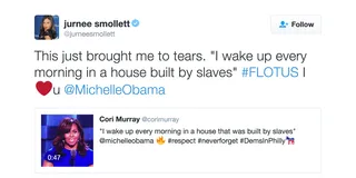 Jurnee Smollett - So transparent.(Photo: Jurnee Smollett via Twitter)&nbsp;