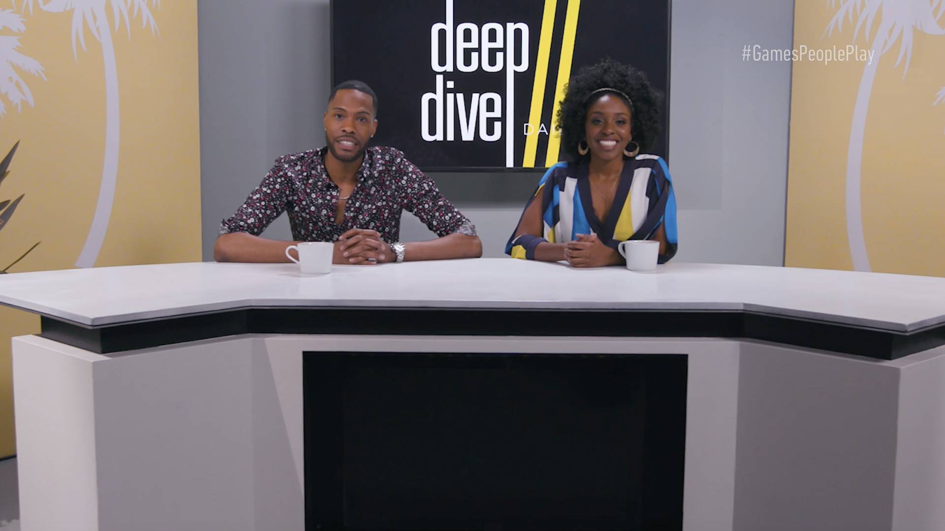 Nia Bullock and MJ on season 1 of BET's Games People Play.