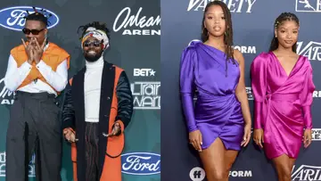 Earthgang and Chloe x Halle on BET Buzz 2020.