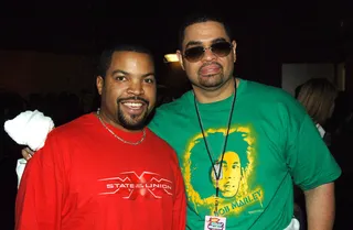 Heavy D - Heavy D and fellow rap great Ice Cube at Nickelodeon's 18th Annual Kids Choice Awards (Photo:&nbsp; Jeff Kravitz/FilmMagic)