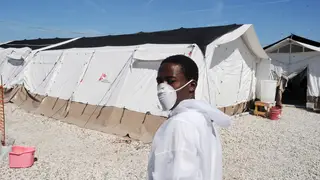 Haiti Sees Cholera Decline as Seasons Change - Aid officials in Haiti are reporting a steady drop in the number of cholera cases as the country settles into its dry season.An average of ten to 20 cases a day arrive in two separate treatment centers in the crowded capital of Port-au-Prince, compared to an average of 30 to 40 cases a day just a month ago, said Dr. Wendy Lai, a medical coordinator for Doctors Without Borders Holland.&nbsp;(Photo: THONY BELIZAIRE/AFP/Getty Images)