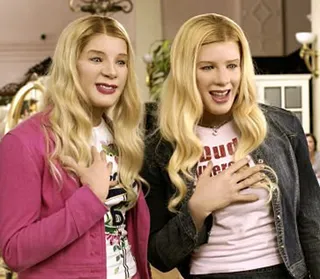 Marlon and Shawn Wayans in White Chicks - Marlon and Shawn Wayans dressed looked less like white chicks and more like albino sea monsters. The movie bombed with critics, but was a massive hit at the box office. There is talk of a White Chicks sequel. Come back, girls!(Photo: Courtesy Revolution Studios)