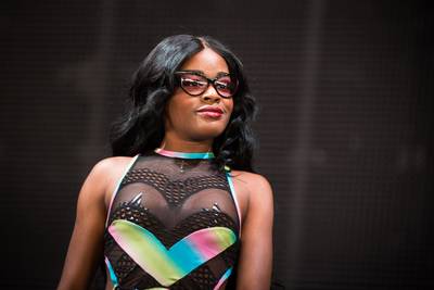 A Wall Full of Trolling Trophies - Azealia Banks is no stranger to beefs, but a recent one has everyone scratching their heads, as it involves both a Hollywood actor and legendary hip-hop producer. This isn't the first time we've watched Azealia go blow for blow (both on social media and in real life) with seemingly random people. Check them all out here.&nbsp;? Jon Reyes and BET Staff(Photo:&nbsp;Jacob Crawfurd/Demotix/Corbis)