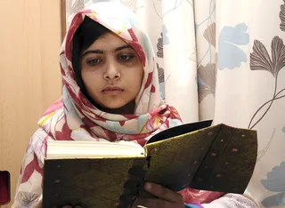 Pakistani Girl Shot by Taliban Speaks Out - Pakistani 15-year-old Malala Yousufzai released her first video statement since she was shot by the Taliban and told supporters she remains defiant in arguing for girls' education.  (Photo: AP Photo/Queen Elizabeth Hospital, File)