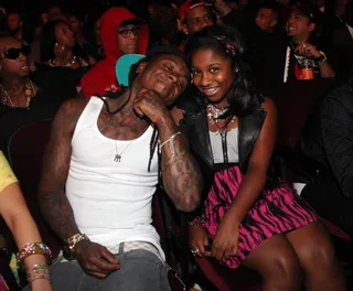 2011: Lil Wayne And Daughter Reginae Carter - BET Awards 2011 (Photo by Johnny Nunez/Getty Images) (Photo by Johnny Nunez/Getty Images)