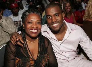 Hey Mama - Ye confirmed that his mother and grandmother were inspiration for “Only One” and that his mother named him Kanye which means &quot;only one.&quot; It also inspired a game. “Right now I’m working on a video game for 'Only One' and the idea is it’s my mother going through the gates of heaven and you have to bring her to the highest gates of heaven by holding her to the light. We’ve been working on it for like six months.”&nbsp;(Photo: Frank Micelotta/Getty Images)