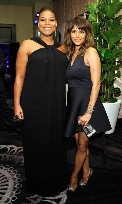 Beauty Queens - Queen Latifah&nbsp;and Halle Berry attend the 2nd Annual unite4:humanity presented by ALCATEL ONETOUCH at the Beverly Hilton Hotel in Los Angeles.(Photo: John Sciulli/Getty Images for Variety)
